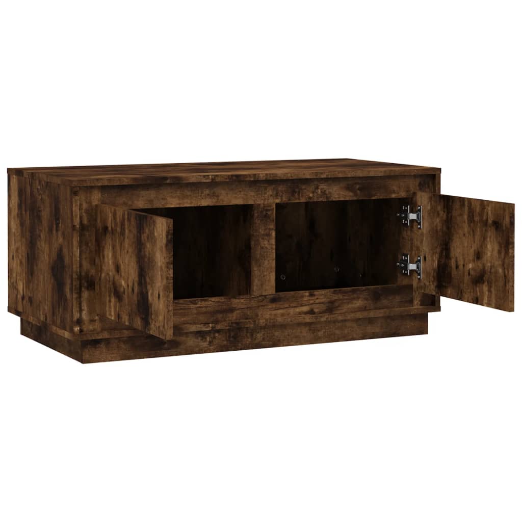 Couchtisch Räuchereiche 102x50x44 cm Holzwerkstoff - Pazzar.ch