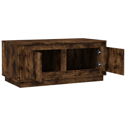 Couchtisch Räuchereiche 102x50x44 cm Holzwerkstoff - Pazzar.ch