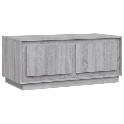 Couchtisch Grau Sonoma 102x50x44 cm Holzwerkstoff - Pazzar.ch