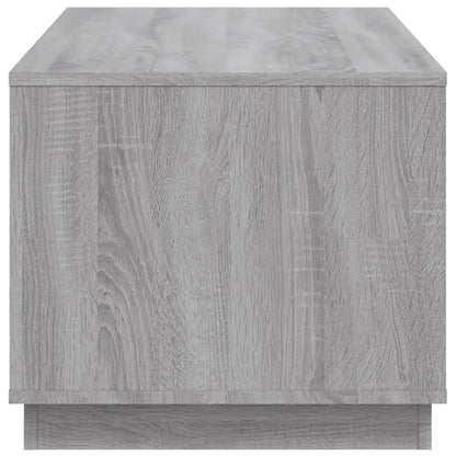 Couchtisch Grau Sonoma 102x50x44 cm Holzwerkstoff - Pazzar.ch