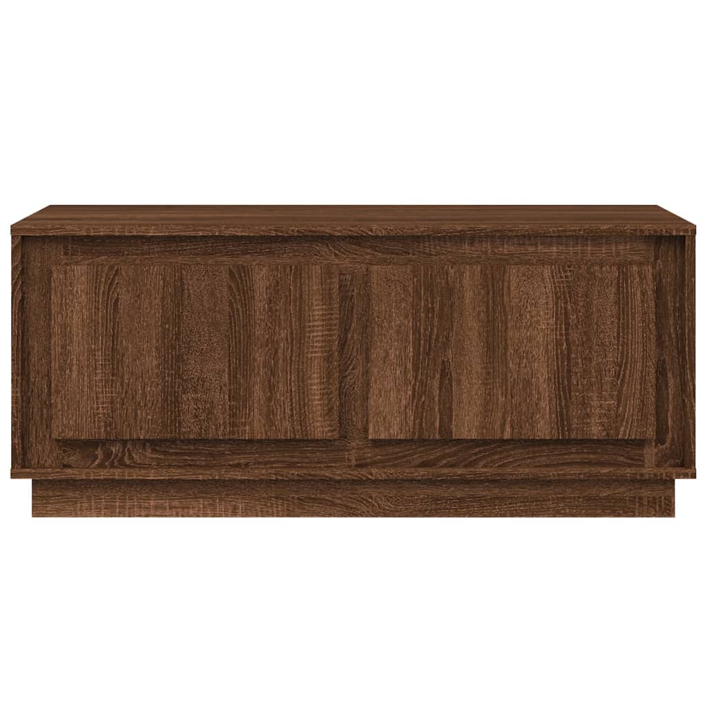 Couchtisch Braun Eichen-Optik 102x50x44 cm Holzwerkstoff - Pazzar.ch