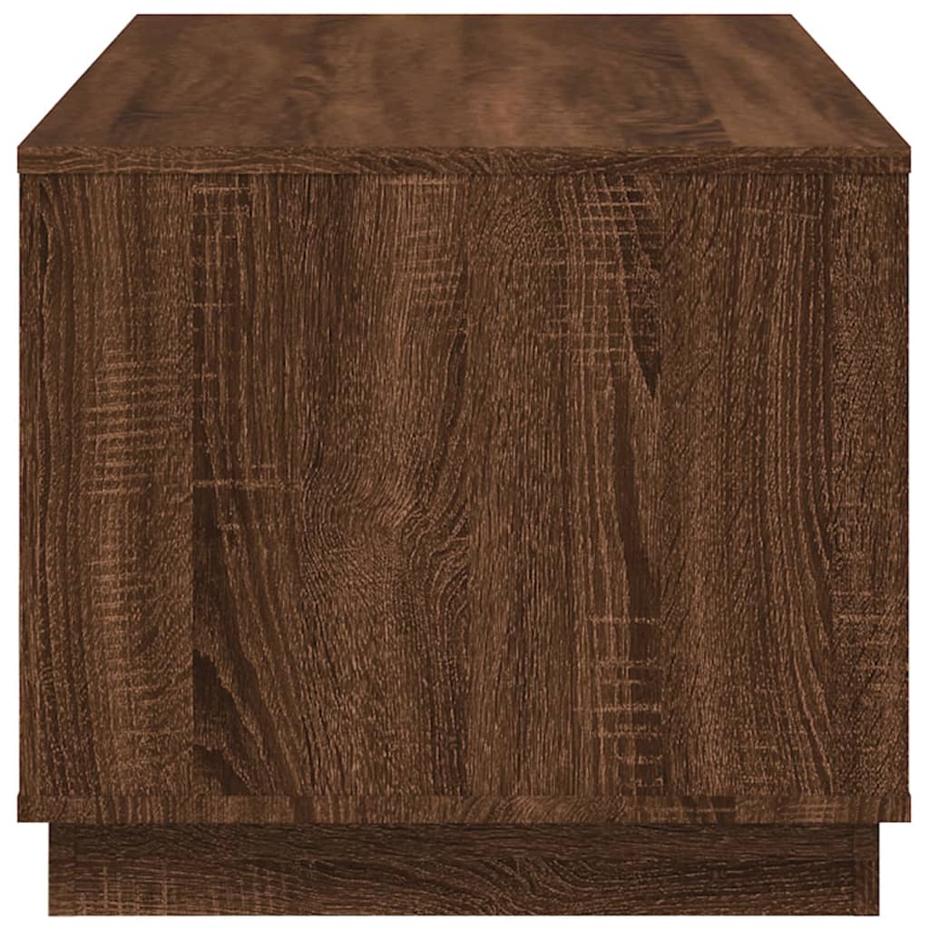 Couchtisch Braun Eichen-Optik 102x50x44 cm Holzwerkstoff - Pazzar.ch