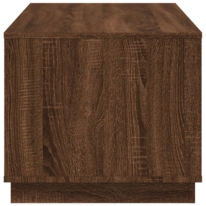 Couchtisch Braun Eichen-Optik 102x50x44 cm Holzwerkstoff - Pazzar.ch