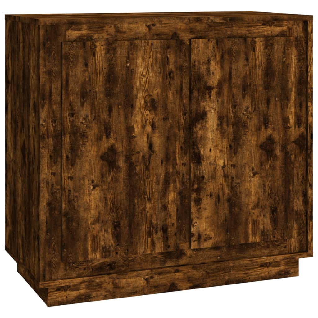 Sideboard Räuchereiche 80x34x75 cm Holzwerkstoff - Pazzar.ch
