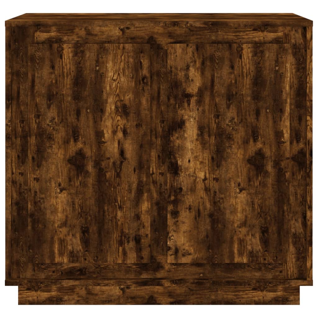 Sideboard Räuchereiche 80x34x75 cm Holzwerkstoff - Pazzar.ch