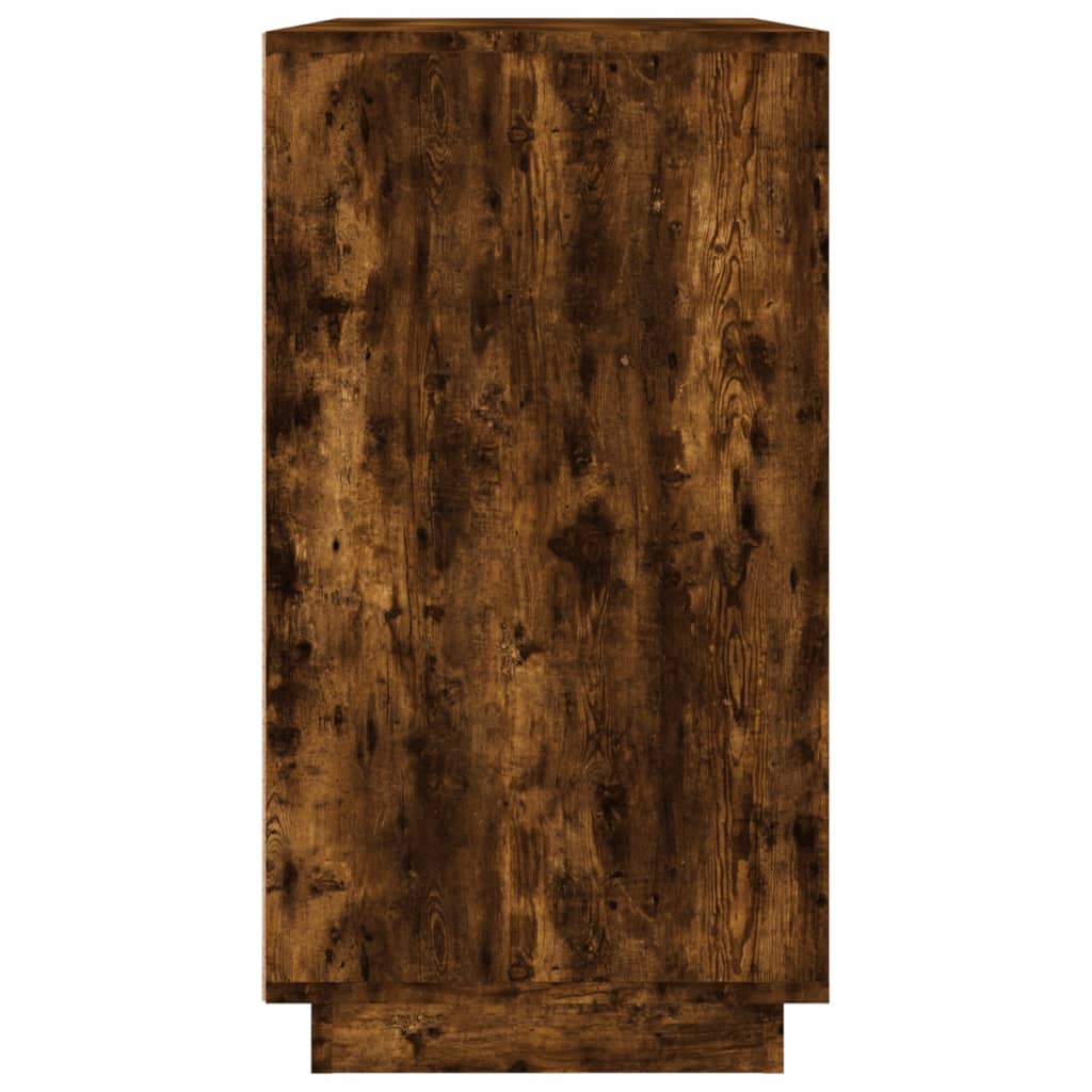Sideboard Räuchereiche 80x34x75 cm Holzwerkstoff - Pazzar.ch