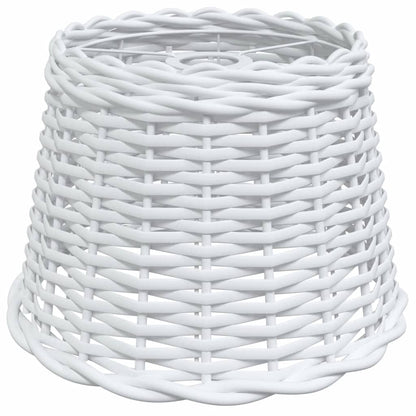 Lampenschirm Weiß Ø30x20 cm Korbweide - Pazzar.ch