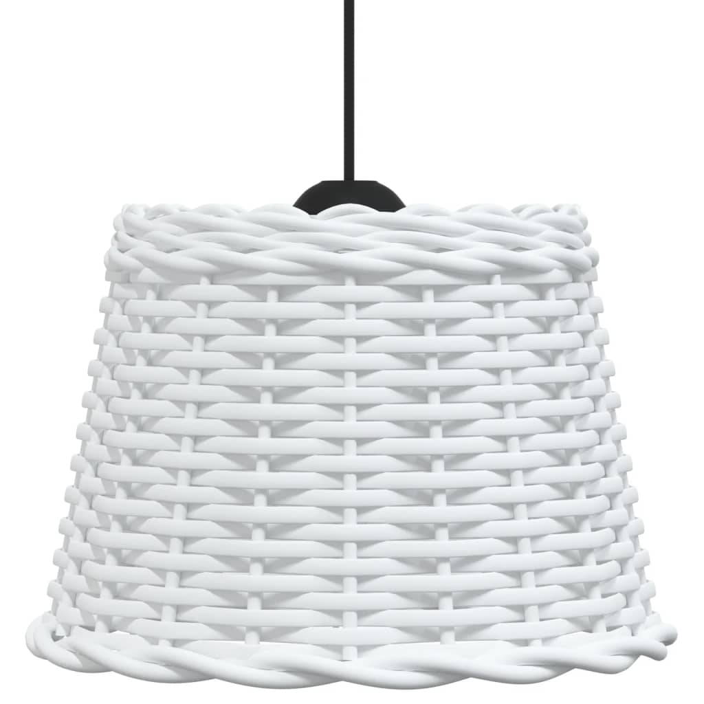 Lampenschirm Weiß Ø30x20 cm Korbweide - Pazzar.ch