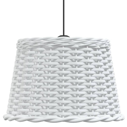 Lampenschirm Weiß Ø40x26 cm Korbweide - Pazzar.ch