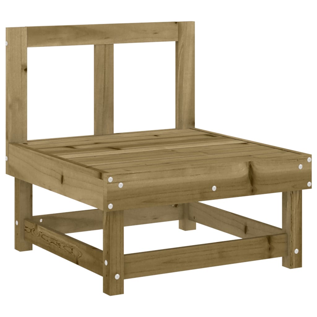 Garten-Mittelsofa Kiefernholz Imprägniert - Pazzar.ch