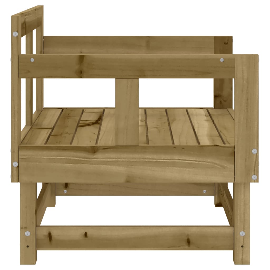 Gartenstühle 2 Stk. Kiefernholz Imprägniert - Pazzar.ch