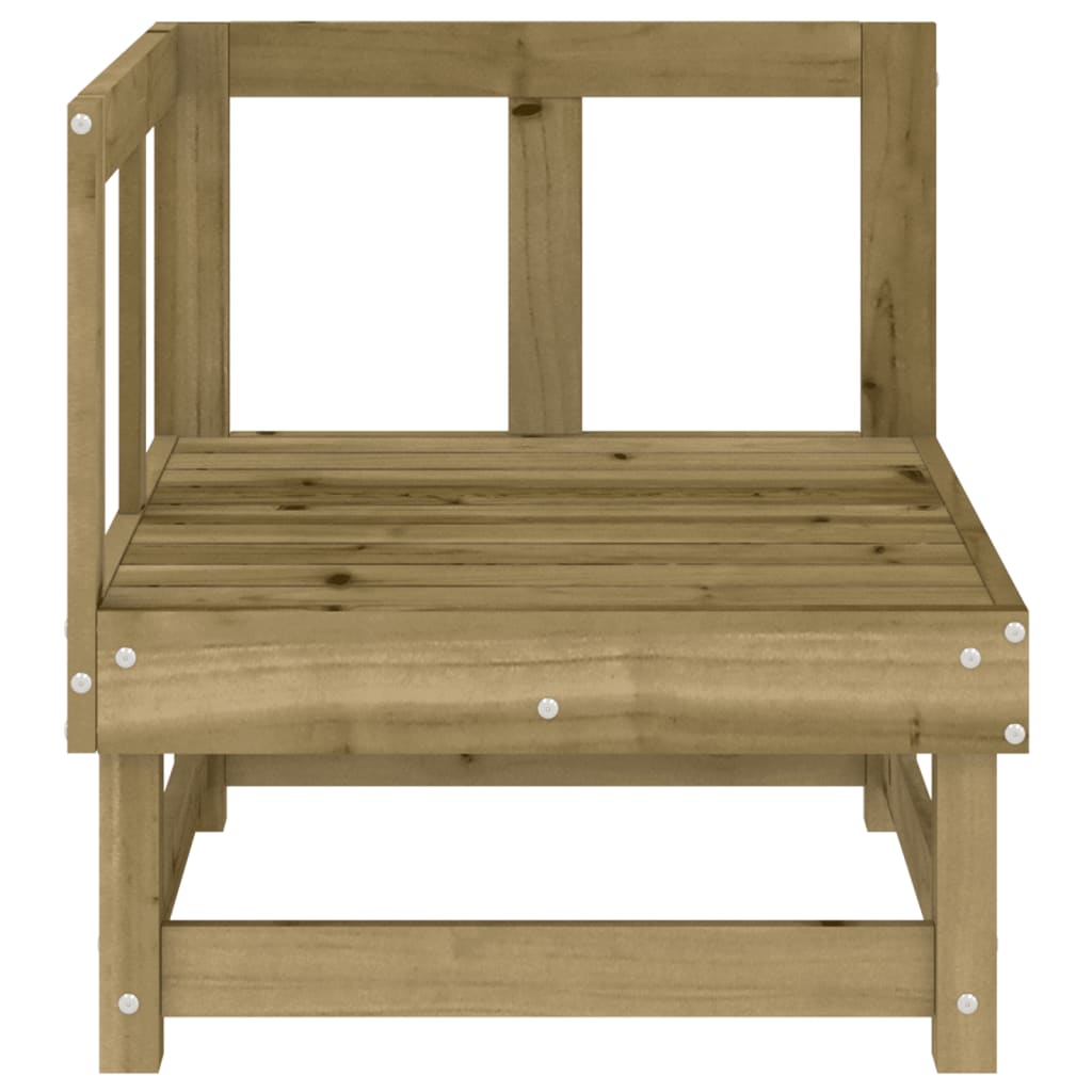 Garten-Ecksofas 2 Stk. Kiefernholz Imprägniert - Pazzar.ch