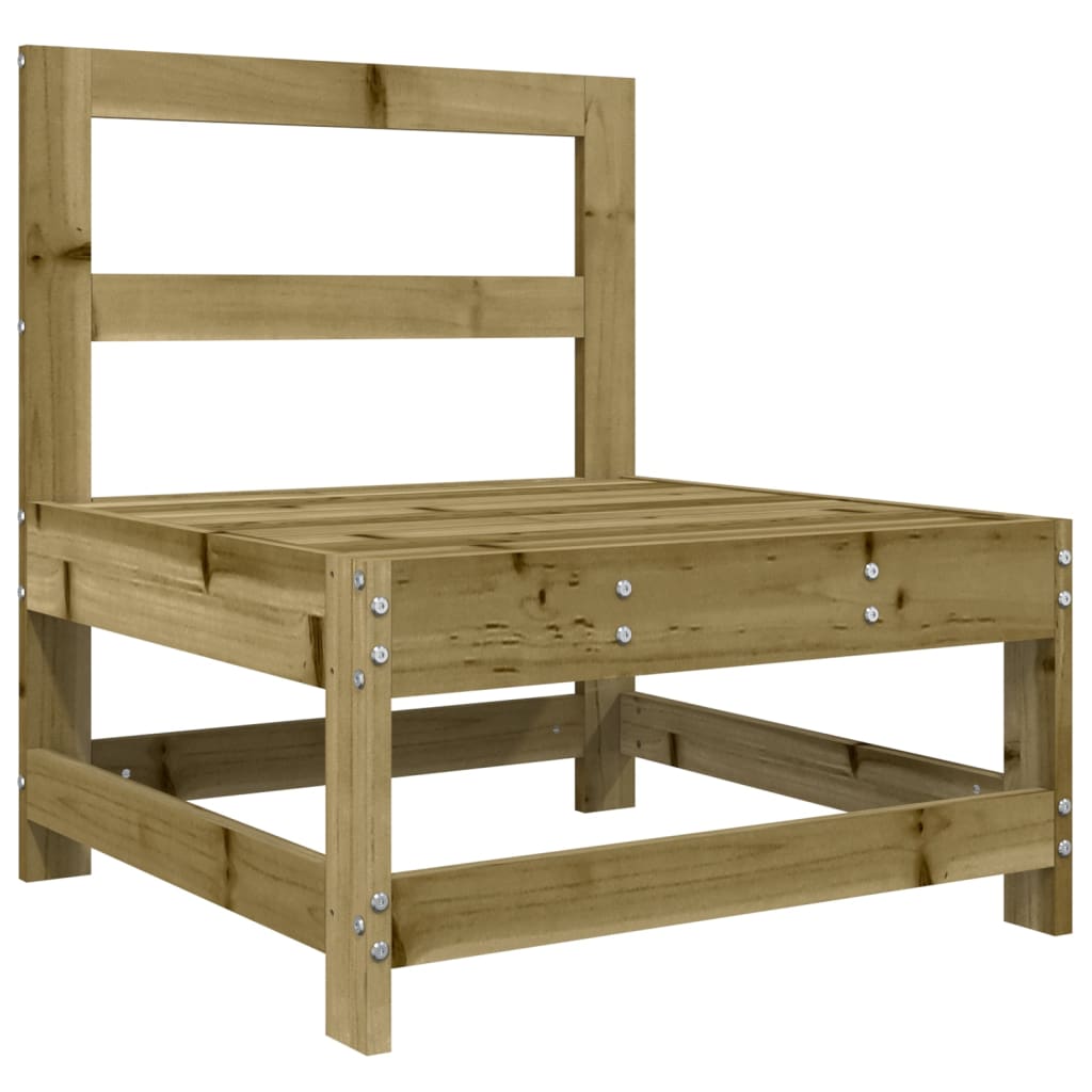 Garten-Mittelsofa Kiefernholz Imprägniert - Pazzar.ch