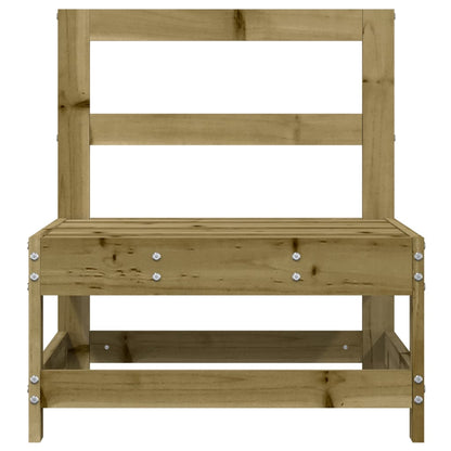 Garten-Mittelsofa Kiefernholz Imprägniert - Pazzar.ch