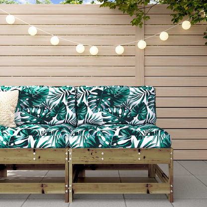Garten-Mittelsofa Kiefernholz Imprägniert - Pazzar.ch