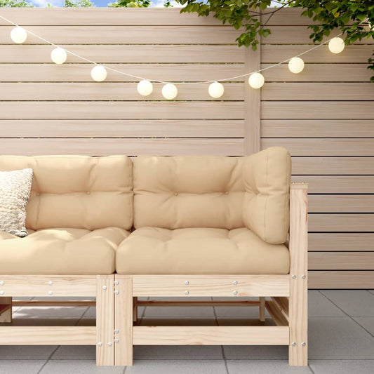 Garten-Ecksofa Massivholz Kiefer - Pazzar.ch