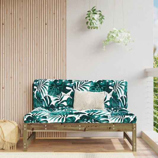 Garten-Mittelsofa 120x80 cm Kiefernholz Imprägniert - Pazzar.ch