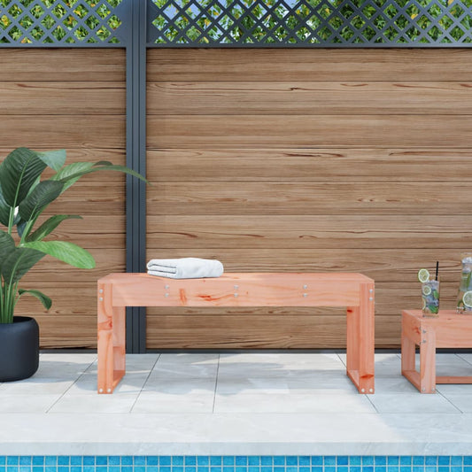 Gartenbank 110x38x45 cm Massivholz Douglasie - Pazzar.ch