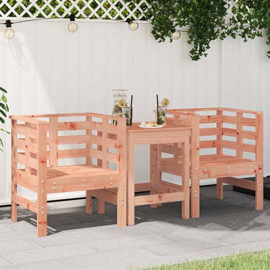 Gartenstühle 2 Stk. 61,5x53x71 cm Massivholz Douglasie - Pazzar.ch