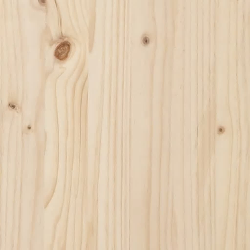 Gartenbank mit Tisch 2-Sitzer Massivholz Kiefer - Pazzar.ch