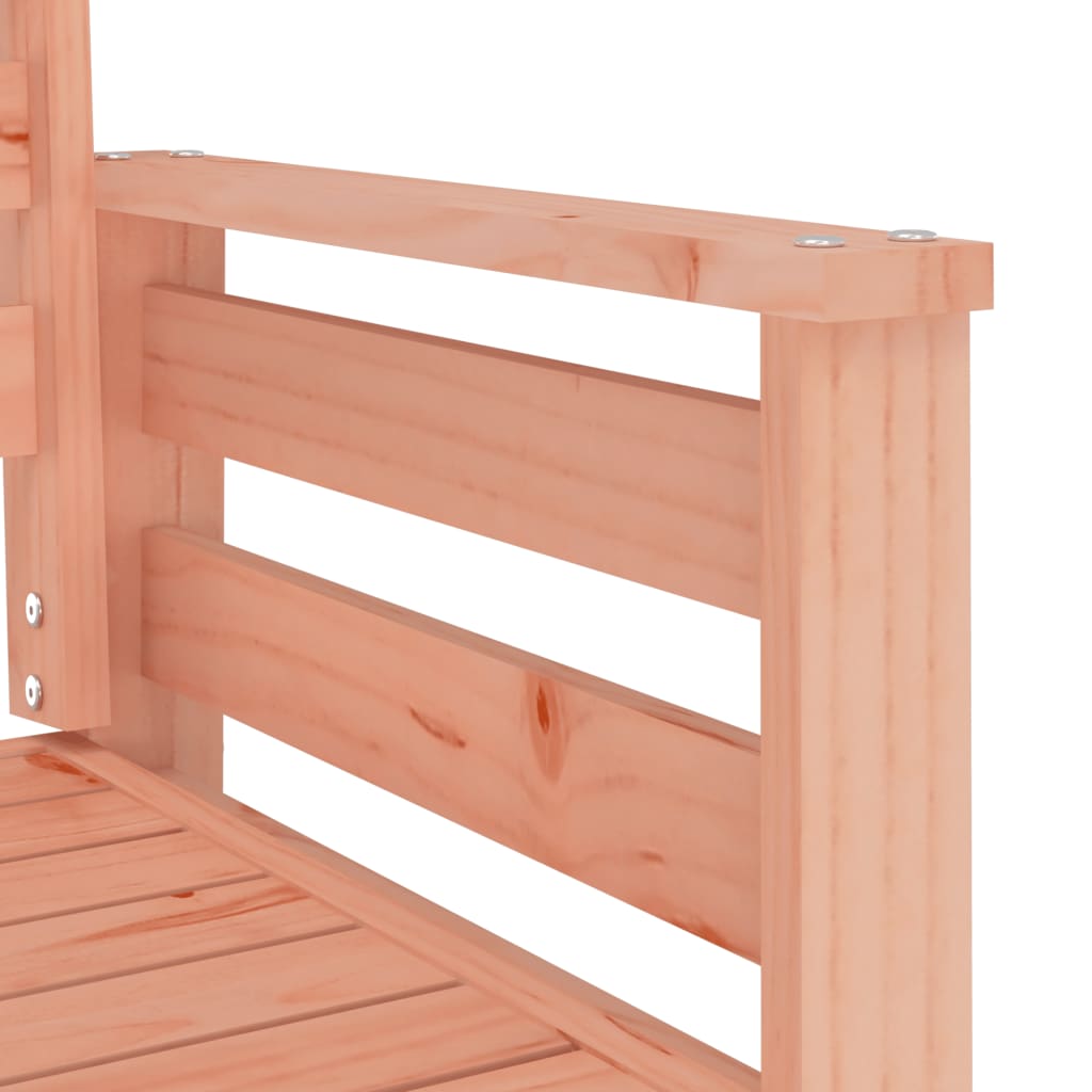 Gartenbank mit Tisch 2-Sitzer Massivholz Douglasie - Pazzar.ch