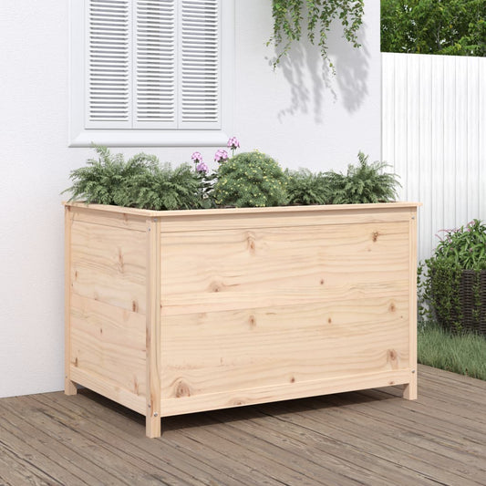 Hochbeet 119,5x82,5x78 cm Massivholz Kiefer - Pazzar.ch