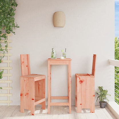 Barhocker 2 Stk. 40x42x120 cm Massivholz Douglasie - Pazzar.ch