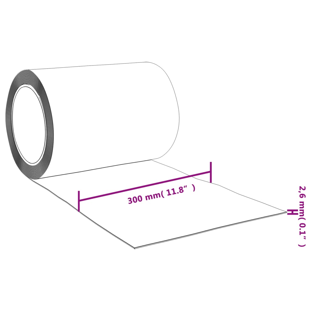 Türvorhang Blau 300x2,6 mm 10 m PVC - Pazzar.ch