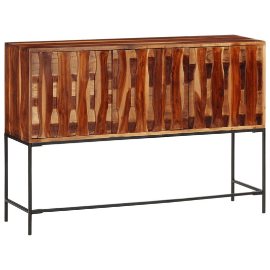 Sideboard 110x28x76 cm Massivholz Akazie - Pazzar.ch