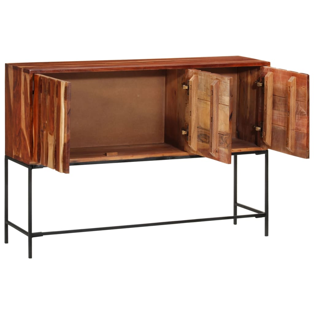 Sideboard 110x28x76 cm Massivholz Akazie - Pazzar.ch