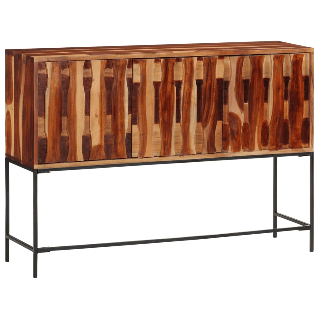 Sideboard 110x28x76 cm Massivholz Akazie - Pazzar.ch