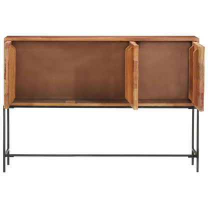 Sideboard 110x28x76 cm Massivholz Akazie - Pazzar.ch