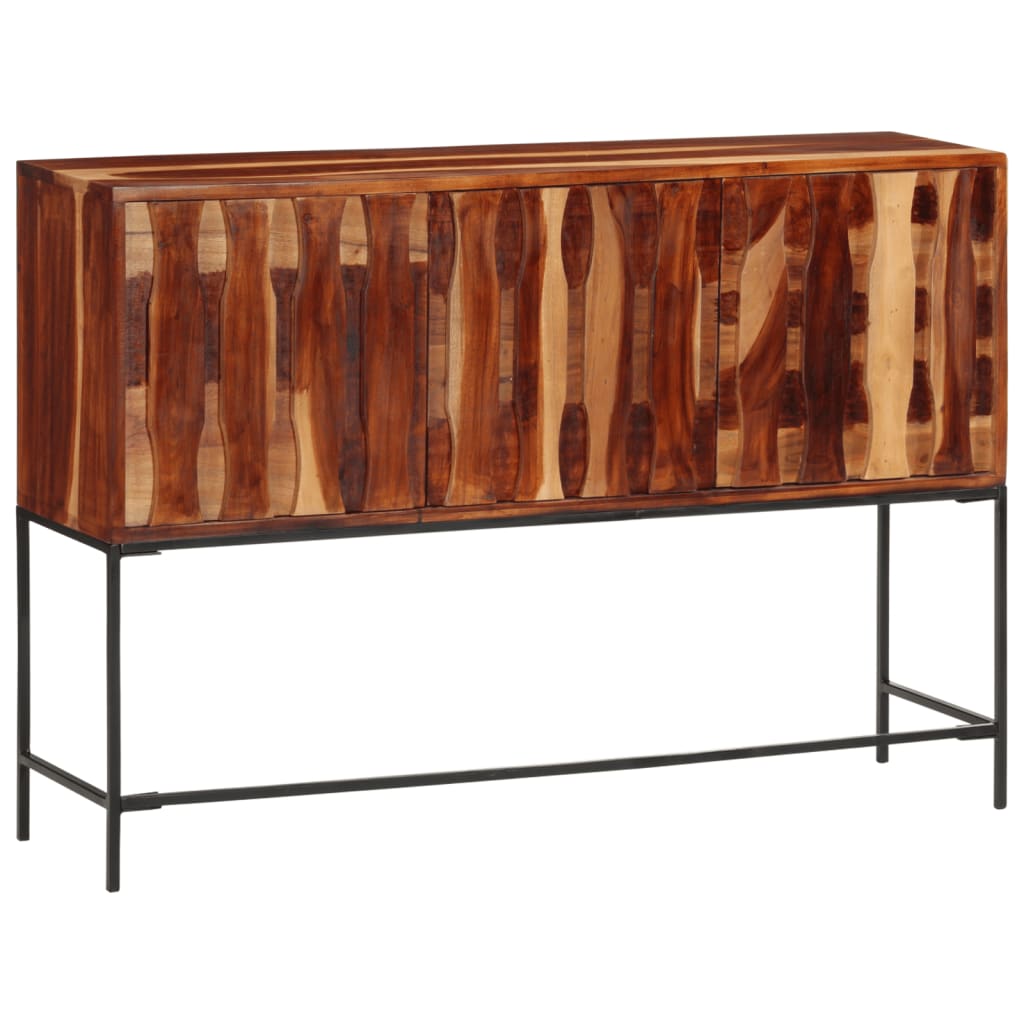 Sideboard 110x28x76 cm Massivholz Akazie - Pazzar.ch