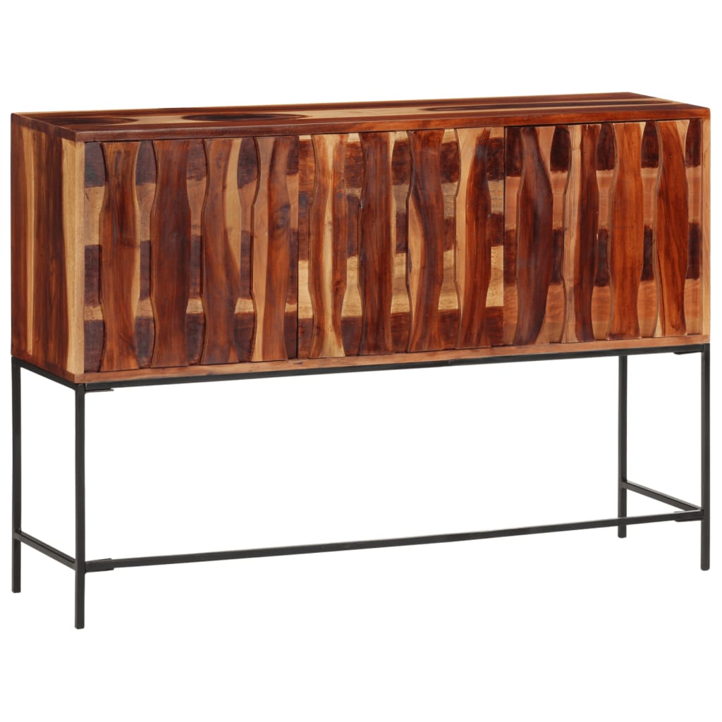 Sideboard 110x28x76 cm Massivholz Akazie - Pazzar.ch