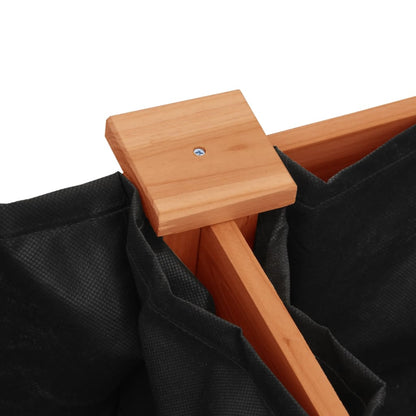 Pflanzkübel mit Einsatz Braun 161x45x76 cm Massivholz Tanne - Pazzar.ch