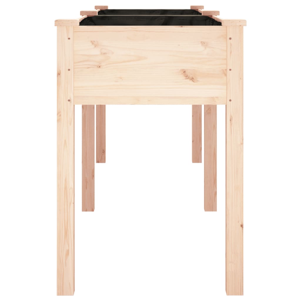 Pflanzkübel mit Einsatz 203x53x76 cm Massivholz Tanne - Pazzar.ch