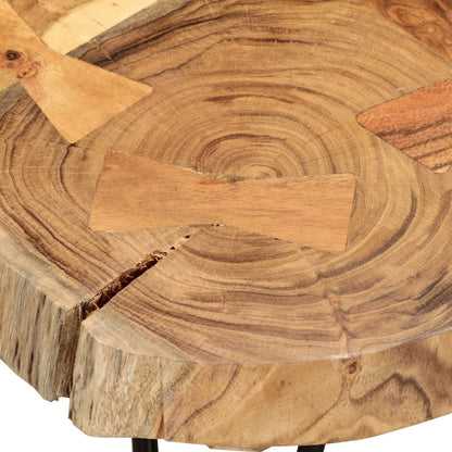 Couchtisch 36 cm 4 Stämme Massivholz Akazie - Pazzar.ch