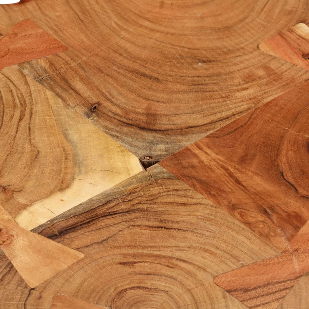 Couchtisch 36 cm 4 Stämme Massivholz Akazie - Pazzar.ch