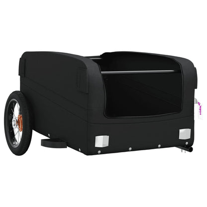 Fahrradanhänger Schwarz 30 kg Eisen - Pazzar.ch