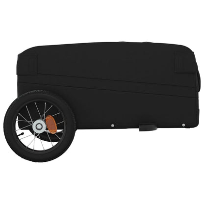 Fahrradanhänger Schwarz 30 kg Eisen - Pazzar.ch