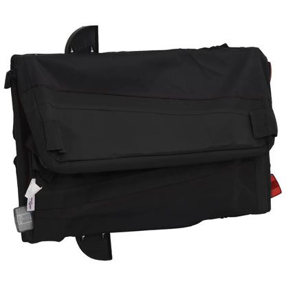 Fahrradanhänger Schwarz 30 kg Eisen - Pazzar.ch