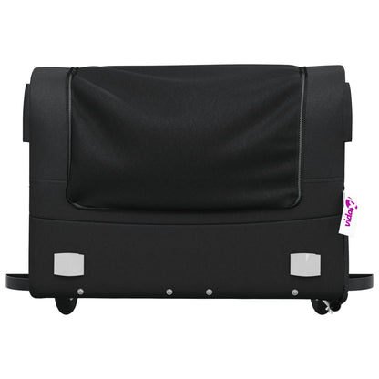 Fahrradanhänger Schwarz 45 kg Eisen - Pazzar.ch