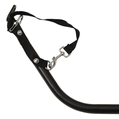 Fahrradanhänger Schwarz 45 kg Eisen - Pazzar.ch