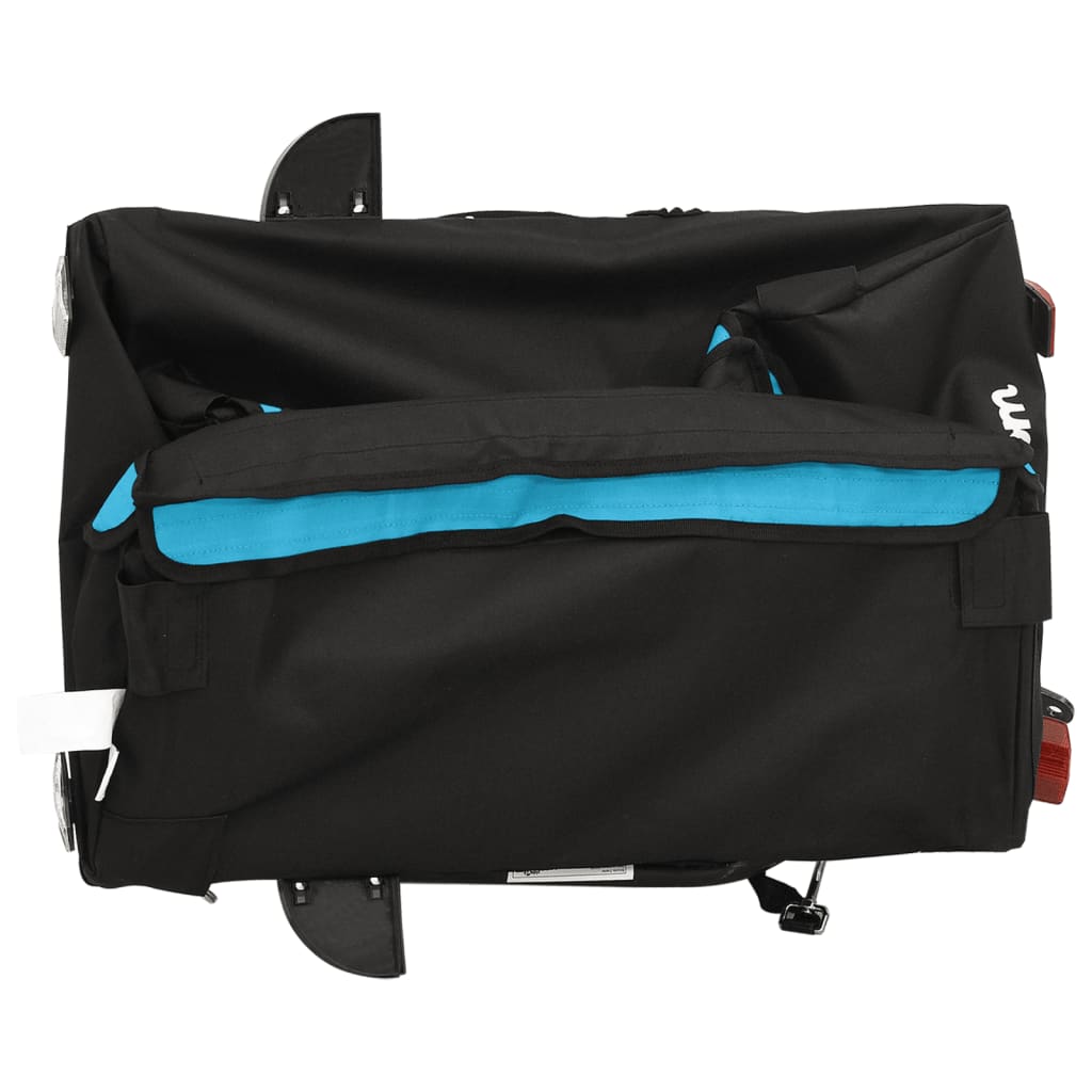 Fahrradanhänger Schwarz und Blau 30 kg Eisen - Pazzar.ch