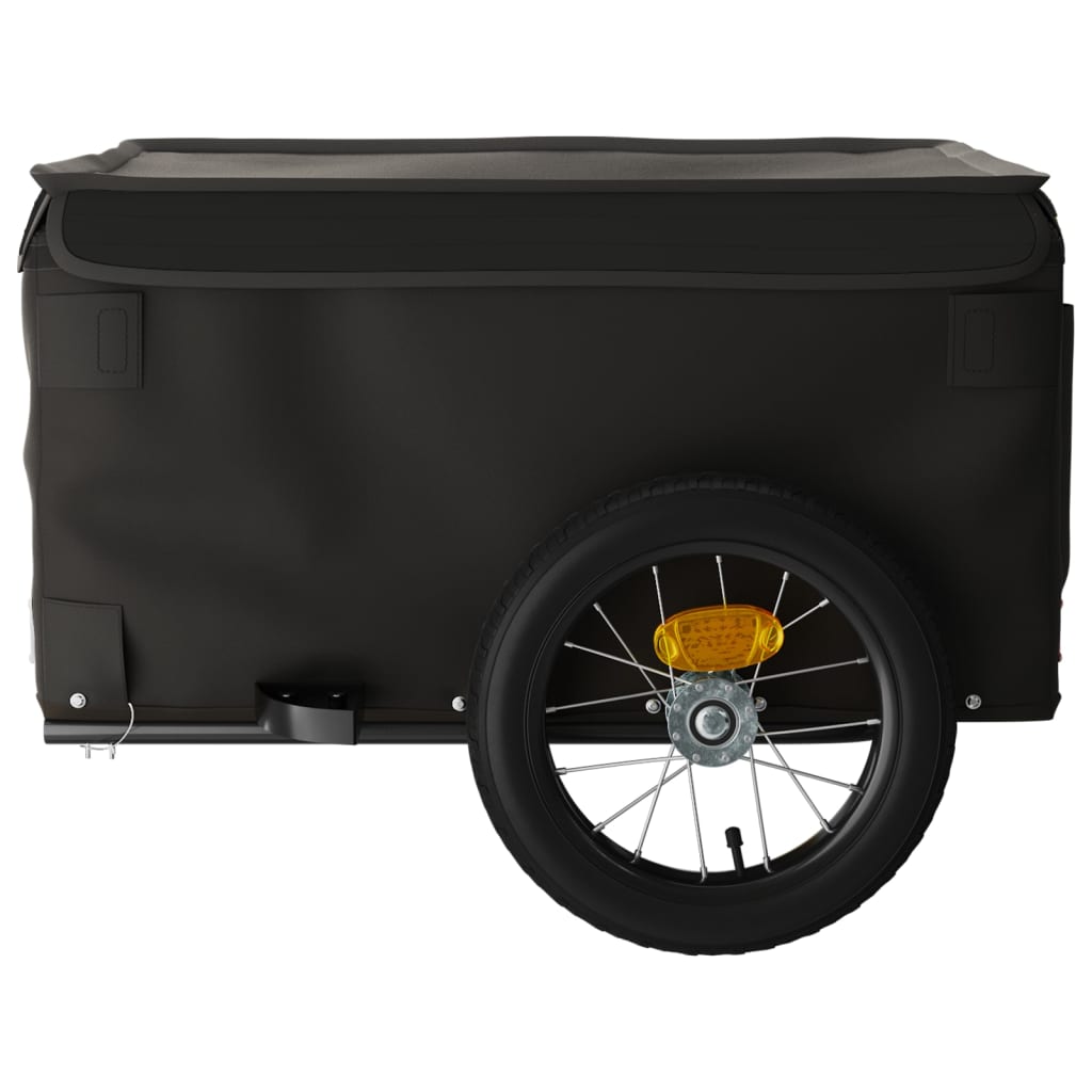 Fahrradanhänger Schwarz 30 kg Eisen - Pazzar.ch