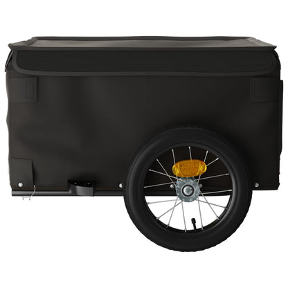 Fahrradanhänger Schwarz 30 kg Eisen - Pazzar.ch
