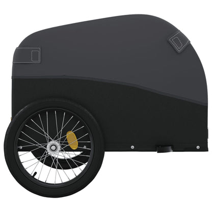 Fahrradanhänger Schwarz 30 kg Eisen - Pazzar.ch
