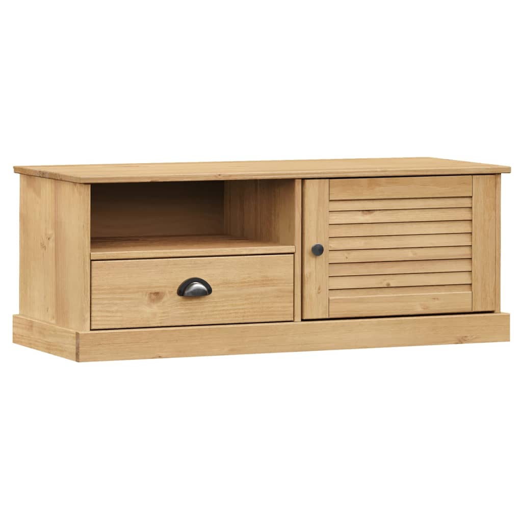 TV-Schrank VIGO 106x40x40 cm Massivholz Kiefer - Pazzar.ch