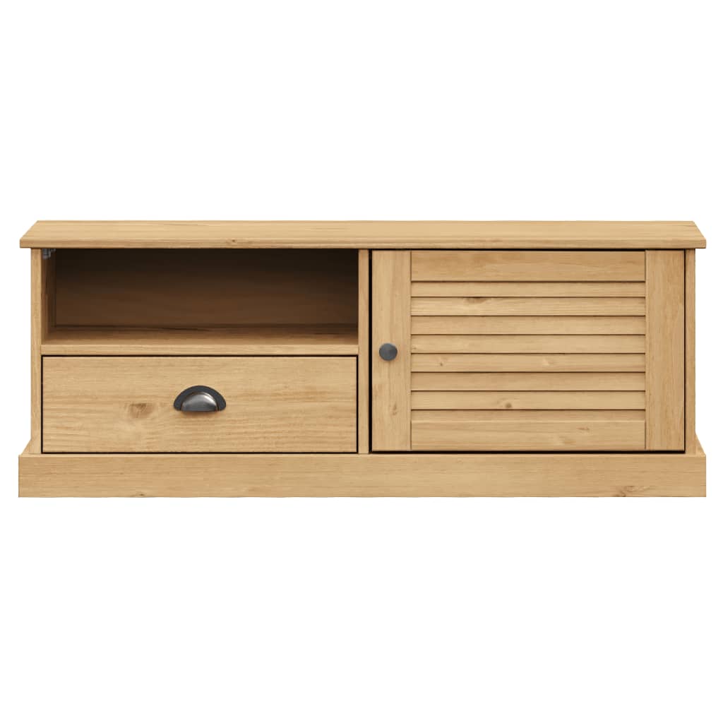 TV-Schrank VIGO 106x40x40 cm Massivholz Kiefer - Pazzar.ch