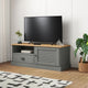 TV-Schrank VIGO Grau 106x40x40 cm Massivholz Kiefer